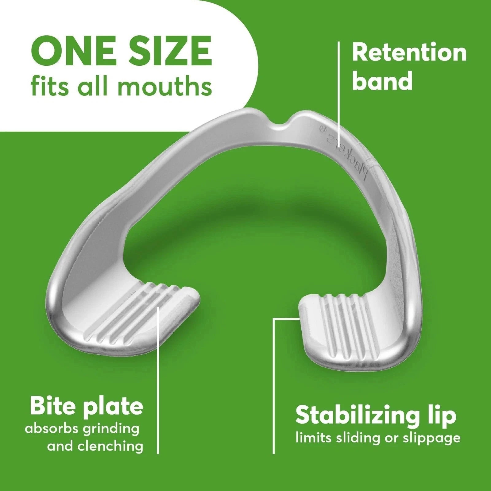 Plackers Grind No More Dental Night Guards, 10 Count, Disposable, Ready-to-Use